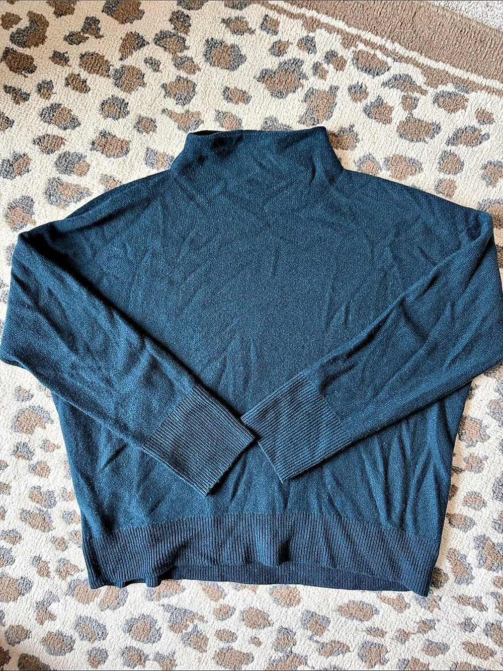 The Reset Label Wool Cashmere Turtleneck Size XL